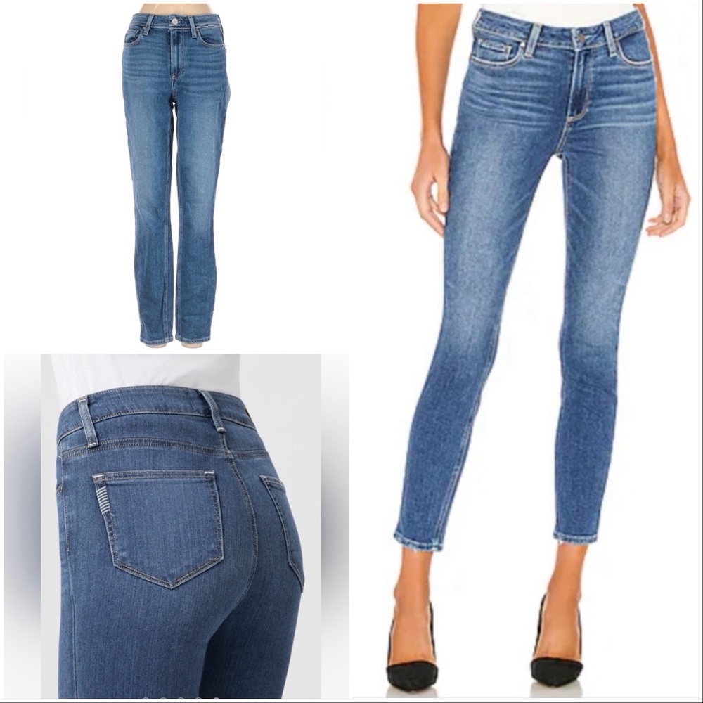 PAIGE Hoxton Ankle denim jeans in Cabbie Size 25